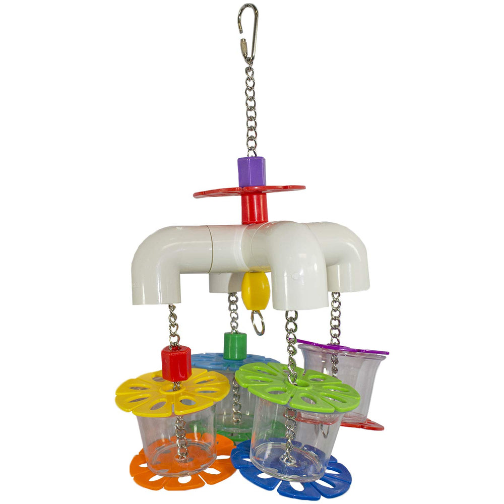 Exotic Nutrition Mobile Forager: four rotating foraging cups engage curious pets.