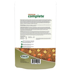 Exotic Nutrition Opossum Complete dried fruit variety adds natural flavor and nutrients.