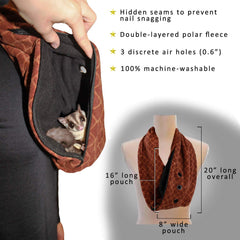 Exotic Nutrition Bonding Scarf black, durable construction for daily wear