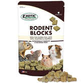 Exotic Nutrition Rodent Blocks 3lb bag for balanced nutrition.