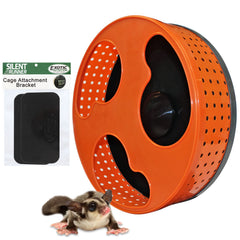 Exotic Nutrition Silent Runner 12 wheel assembled for cage attachment with smooth operation