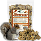 Exotic Nutrition Squirrel Beneficial Blocks packaging for easy storage