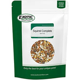 Exotic Nutrition Squirrel Complete 15 lb bag promotes balanced daily nutrition.