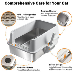 Exovyn non-stick surface cleans quickly after use.