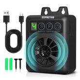 EXPBSYOU anti barking device outdoors with 50ft ultrasonic range for quieter yards