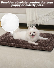 Exsnugy bed mat bottom view highlighting durable 600D Oxford fabric.