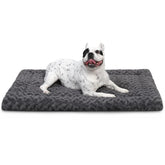 Exsnugy washable dog bed mat close-up with plush texture for comfort
