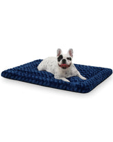Exsnugy Washable Dog Bed Mat with ultra-soft plush for cozy lounging