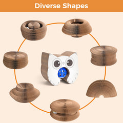 EXTFANS Magic Organ Scratcher ball-track interactive highlights hunting-inspired play.