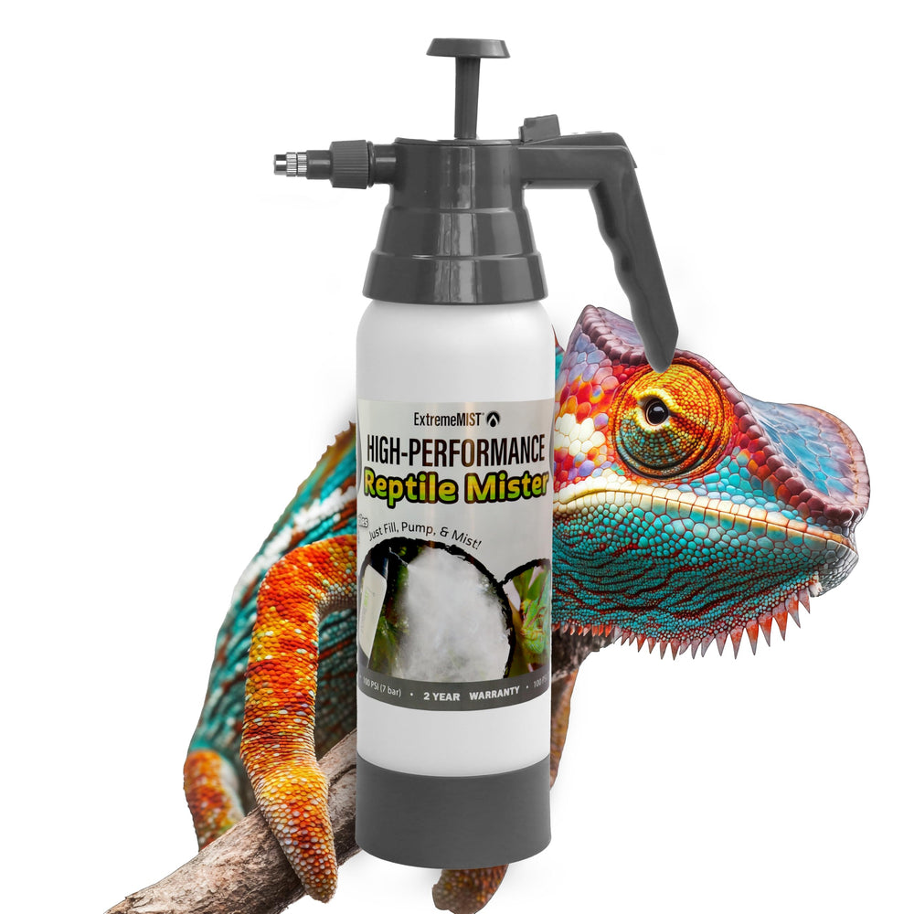 EXTREMEMIST bottle close-up for controlled terrarium humidity.