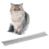 Eye Envy ProGlide deshedding close-up removes loose undercoat for double-coated cats
