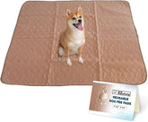 EZwhelp reusable dog pee pad with waterproof laminate protects floors and supports training.