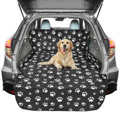 F-color SUV Cargo Liner full product view protects cargo and keeps dogs comfy