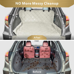 F-color SUV Cargo Liner water-resistant layers prevent leaks and odors