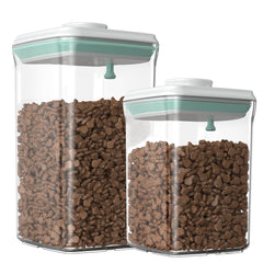 FAFAFLYER airtight lid on the treat jar keeps snacks fresh.