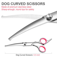 FAIGEO straight scissors enabling quick, accurate trims on legs and back