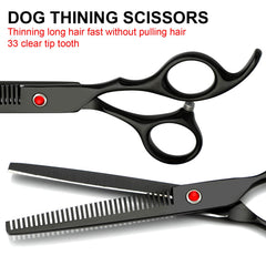 FAIGEO grooming comb for small and medium pets with wide and close teeth.