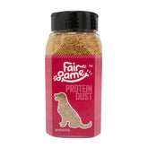 Fair Game Protein Dust venison powder in bag highlights protein boost for meals