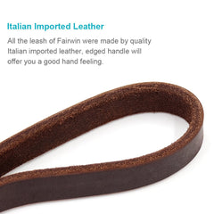 FAIRWIN copper clip detail on leash highlights strength.