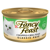 Fancy Feast Chopped Grill Feast Pate can pack 24 for convenient daily servings