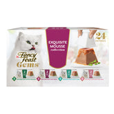 Fancy Feast Gems Mousse Pate with Gravy; appealing to picky cats.