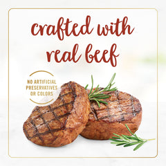 Fancy Feast Grilled beef-liver nutrition label highlights real ingredients.
