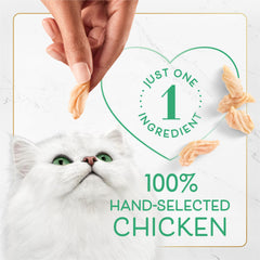Fancy Feast packaging side view highlighting a convenient five-pack for busy households.