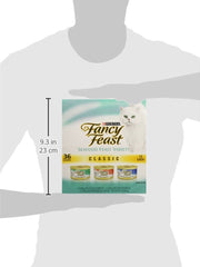 Fancy Feast pate texture closeup highlights smooth, palatable consistency.