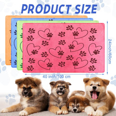Fanfanwin pet towel quick-dry microfiber ideal for grooming and travel