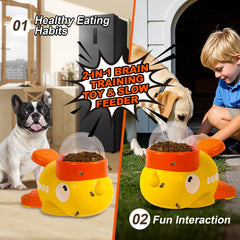 Fanosy puzzle-feeder dog-cat engages pets with interactive challenges and rewards curiosity
