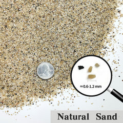 Bright tank substrate using FANTIAN 0.6-1.2mm sand