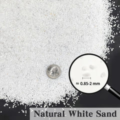 FANTIAN coarse sand 0.8–2 mm substrate for stable tank base.