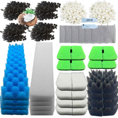 FAPBCC white sponge filters for Fluval 406/407 improve filtration and water clarity