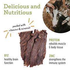 Farm Hounds Beef Jerky break-to-size pieces suited for training rewards.