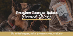 Farm Hounds Duck Gizzards break-to-size texture for easy rewards
