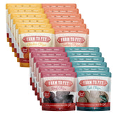 Farm To Pet chicken treat chips deliver high-protein training bites.