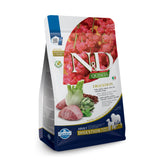 Farmina Digestion Lamb bag close-up highlighting natural ingredients for adult dogs