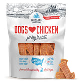 Farmland Traditions filler-free chicken jerky packaging, ideal for premium training rewards.