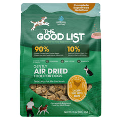 Farmland Traditions The Good List chicken chunks close-up for protein-rich nourishment.