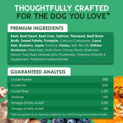 Farmland Traditions Good List beef-bone-broth infusion shows savory broth for digestion-friendly meals.