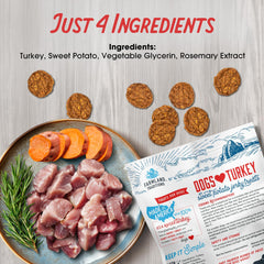 Farmland Traditions USA-sourced ingredients emphasize quality for discerning dog owners.