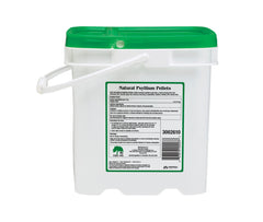 Farnam Equi Aid pellets in a feed bowl supporting daily gut health for horses