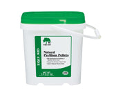 Farnam Equi Aid psyllium pellets mixed with feed to support digestive health.