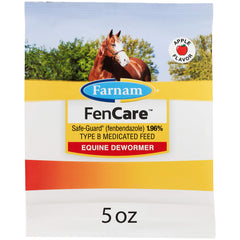 Farnam FenCare Safe-Guard apple-flavored pellet close-up for easy deworming.