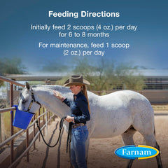 Farnam Horseshoer Secret digestible nuggets: easy-to-feed nuggets designed for effective nutrient absorption.
