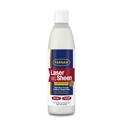 Farnam Laser Sheen bottle pour demonstrates easy dilution for grooming.