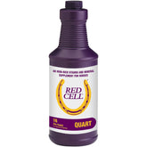 Farnam Red Cell bottle close-up showing yucca flavor for easy dosing