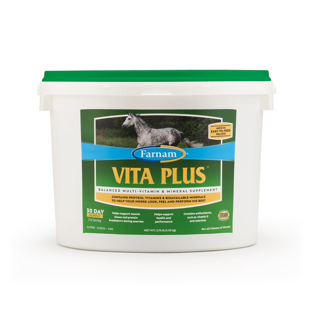 Farnam Vita Plus bottle shows easy daily vitamin and mineral support.