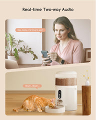 Faroro night vision camera view for after-dark pet monitoring