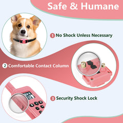FASHILEAD remote control with two-channel switch for dual-dog training